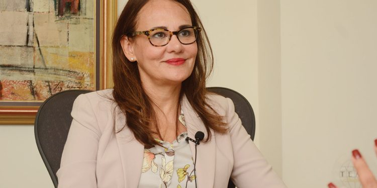 Alexandria Valerio, representante del Banco Mundial en República Dominicana. | Lésther Álvarez