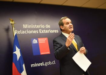 Andrés Allamand, Ministro de relaciones exteriores chileno, Chile