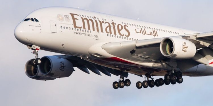 Avión de la aerolínea Emirates. | Getty Images.