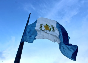 Bandera guatemalteca - Fuente externa.