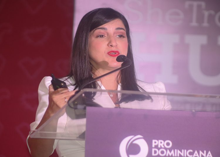 Biviana Riviero, directora ejecutiva de ProDominicana. | Ronny Cruz.