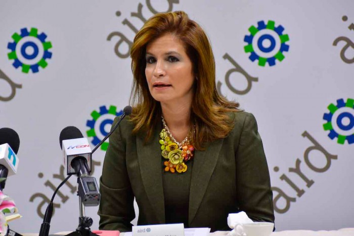 Circe Almánzar, vicepresidente ejecutiva de la AIRD.