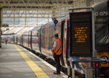 Conductores de trenes en Reino Unido