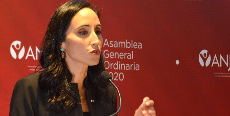 La presidenta de Asociación de Jóvenes Empresarios (ANJE), Susana Martínez. | Lésther Alvarez