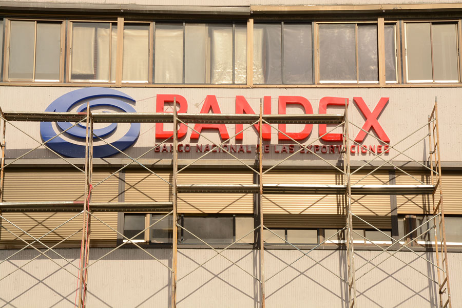 La fachada del Bandex ya fue renovada.