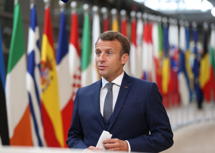 El presidente de Francia, Enmanuel Macron. | Pool, Getty Images.