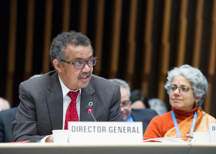 El director general de la Organización Mundial de la Salud, Tedros Adhanom Ghebreyesus. | Europa Press.