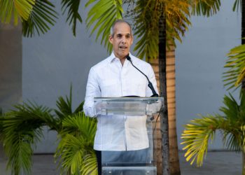 Edwin de los Santos, presidente de la Cámara Americana de Comercio de la República Dominicana (AmchamDR). - Fuente externa.