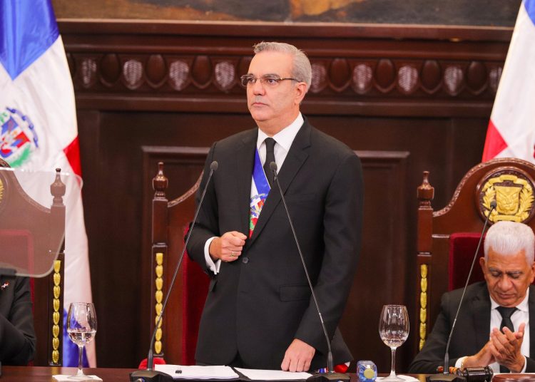 Luis Abinader, presidente de República Dominicana. - Fuente externa.