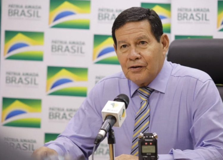 Hamilton Mourao, vicepresidente de Brasil. | Fuente externa.