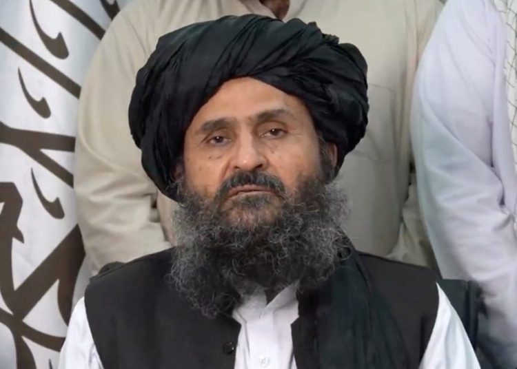 Hasán Ajund, primer ministro de Afganistán. | DPA.