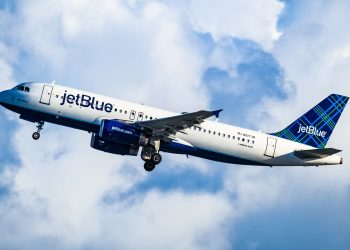 Avión de JetBlue - Fuente externa.