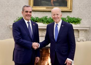 Presidentes Joe Biden, de Estados Unidos, y Luis Abinader, de República Dominicana. | Fuente externa.