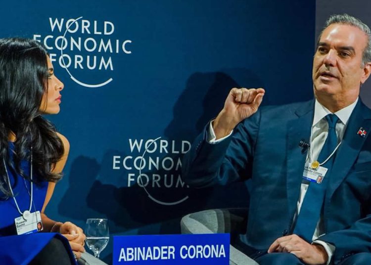 Luis Abinader Foro de Davos