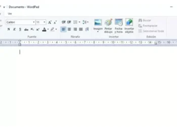 WordPad es un procesador de textos básico