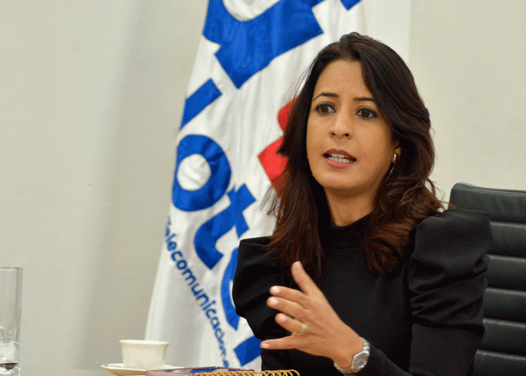 La directora ejecutiva del Instituto Dominicano de las Telecomunicaciones (Indotel), Julissa Cruz Abreu. |  Lésther Alvarez