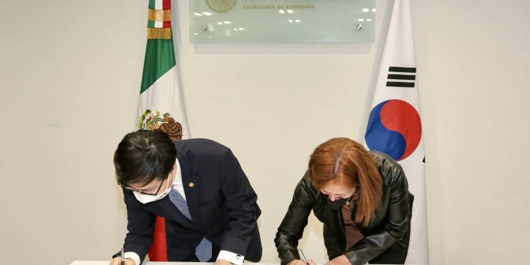 Negociaciones entre México y Corea del Sur