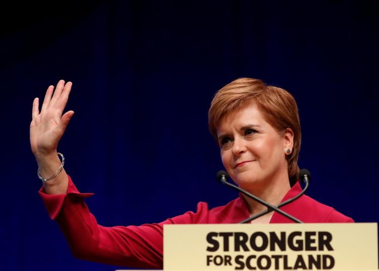 La primera ministra de Escocia, Nicola Sturgeon. | Russell Cheyne, Reuters.