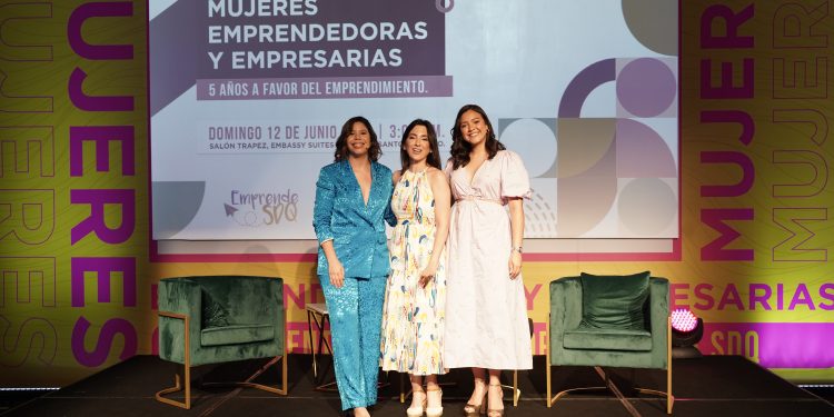 Patricia Peña, Mayi Suárez y Francina Corona. | Cortesía