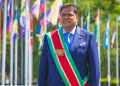 Presidente de Surinam, Chandrikapersad Santokhi. | Fuente externa.