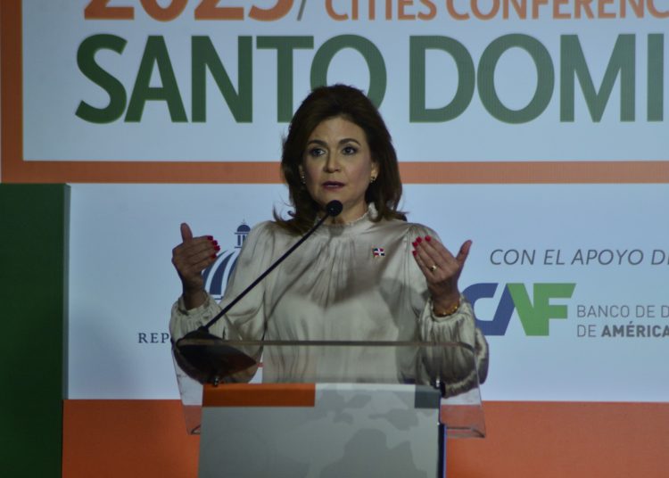 Vicepresidenta Raquel Peña. | Lesther Alvarez.