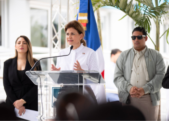 La vicepresidenta de la República, Raquel Peña. | Fuente externa.