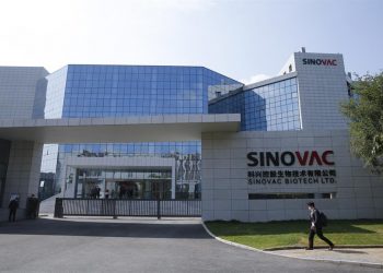 Sede de la farmacéutica china Sinovac Biotech en Pekín. | Wu Hong, EFE, EPA.