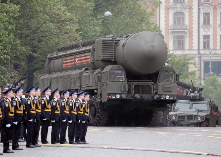 El gasto militar ruso fue relativamente estable hasta 2021, antes de la guerra en Ucrania. - Fuente externa.