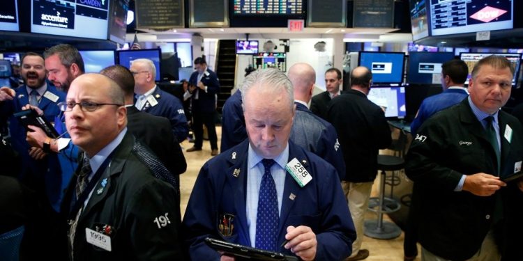 Wall Street. | Brendan McDermid, Reuters.