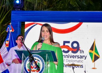 Angie Martínez, embajadora dominicana en Jamaica. - Fuente externa.