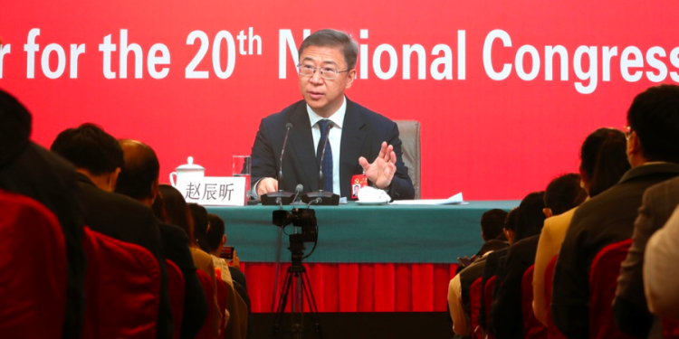Zhao Chenxin, subdirector de la Comisión Nacional de Desarrollo y Reforma (CNDR) de China. | Zou Hong, China Daily.