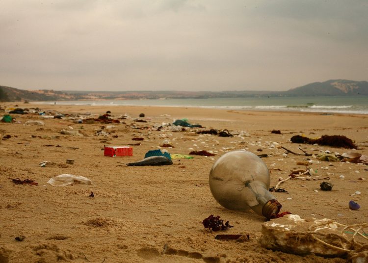 Contaminación por plásticos en playas