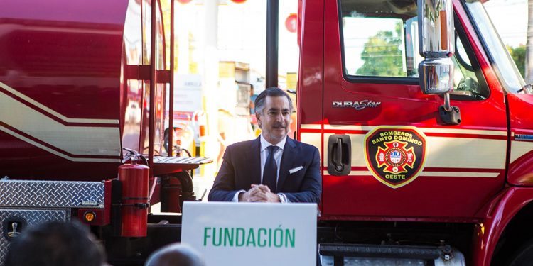 El presidente de Fundación Tropigas, Carlos José Martí, participa activamente en cada proyecto.