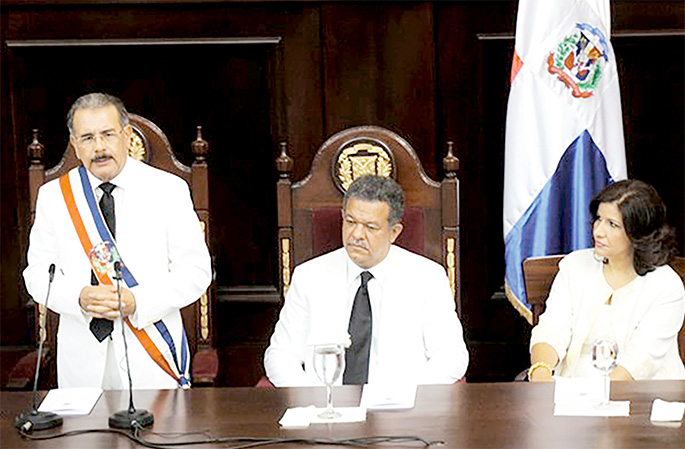 El presidente Medina asumió el poder el 16 de agosto de 2012. Le queda un año y medio de gestión.