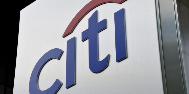 Vista general del logo de Citigroup.  | Justin Lane, EFE.