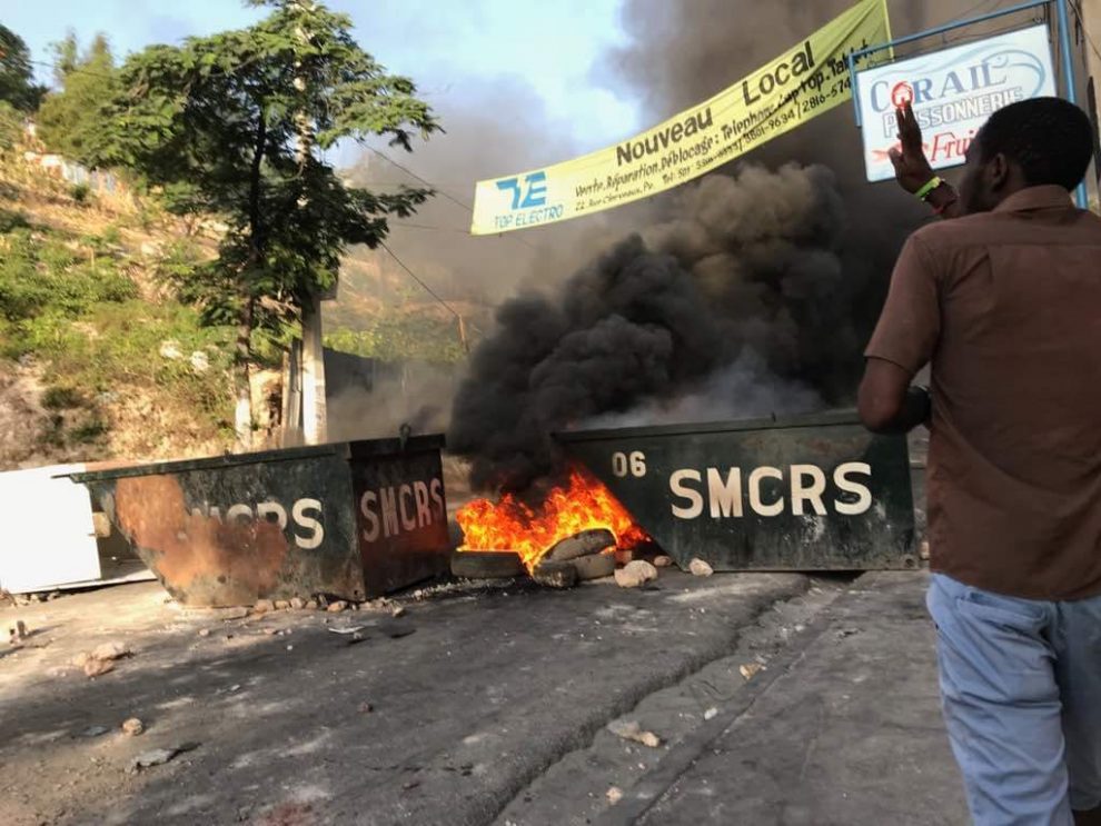 protestas haiti